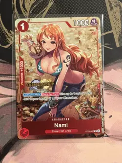 One Piece TCG Karte Nami ST01-007 Championship 2023 Englisch - Image 1
