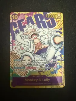 Monkey.D.Luffy (119) (Alternate Art) OP05-119 Awakening of the New Era Foil - Image 1