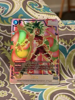 Kefla FB08-034 Alternate Art Saiyan's Pride Dragon Ball English Card Fusion Worl - Image 4