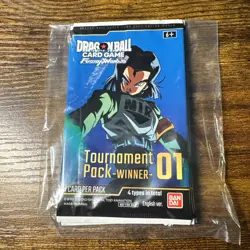 All 4 Dragon Ball Super Card Game Fusion World Tournament Pack 01 Winner English - Image 1