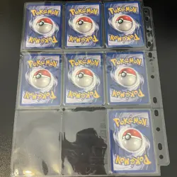 Vintage Complete Pokemon Non Holo Base Set 17-102 WOTC card collection 1999 🔥 - Image 4