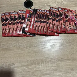 One Piece Card Game EB-03 Heroines Sleeved Booster Pack - Lot of 20 - Sealed - Image 1