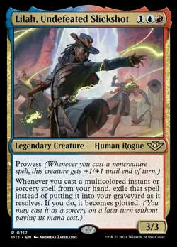 Lilah, Undefeated Slickshot, Outlaws of Thunder Junction, Near Mint x 1 MTG - Image 1