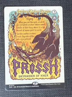 Mtg Secret Lair Prints of Darkness — Prossh —NM - Image 1