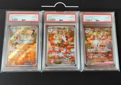 PSA 10 Ralts Kirlia Gardevoir ex SAR sv1S Sequential Set Pokemon Card Japan Gem - Image 1
