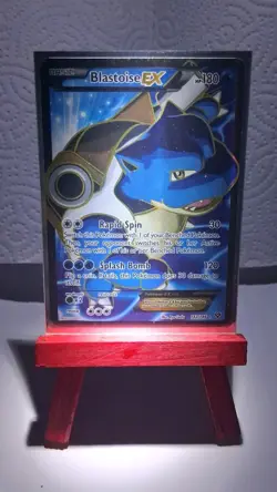 Pokemon TCG Blastoise EX Full Art Ultra Rare XY 142/146 Rapid Spin Splash Bomb - Image 1