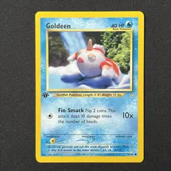 Goldeen 45/64 1st Edition Neo Revelation Pokemon Card - Image 2