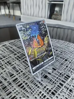 🔥Pokemon TCG Pocket Charmander Genetic Apex CUSTOM Full Alt Art Holo+ TOPLOADER - Image 5