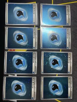 Pokemon TCG 8x Water Energy Cosmos Holo Scarlet And Violet 151 - Near Mint!! - Image 3
