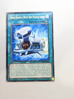 Super Quantal Mech Ship Magnacarrier - WIRA-EN038 - Rare - 1st Edition - Yugioh - Image 1