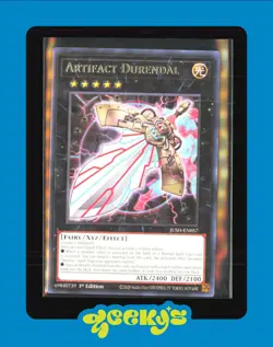Yugioh! Artifact Durendal - JUSH-EN057 - Super Rare - 1st Edition Near Mint, Eng - Image 1