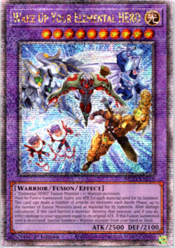 Wake Up Your Elemental HERO - MP24-EN018 - Quarter Century Secret Rare - Yugioh - Image 1