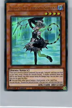 Arianna the Labrynth Servant TAMA-EN017 Tactical Masters - Yu Gi Oh Card - NM - Image 1