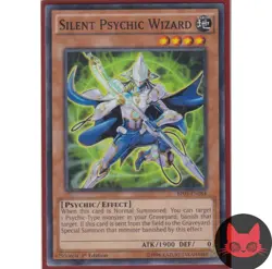 Yugioh Silent Psychic Wizard BP03-EN084 Shatterfoil 1st Edition NM - Image 1