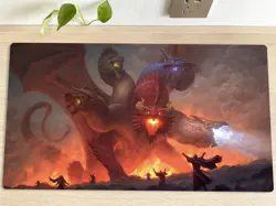 MTG Table Playmat Tiamat TCG CCG Mouse Pad Trading Card Game Mat With Bag hot - Image 1