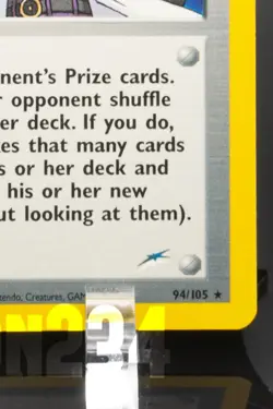 Pokemon TCG Card - Impostor Professor Oak's Invention 94/105 Neo Destiny Rare - Image 5