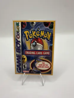 POKEMON Trading Card Game TGC Promo Item FLIP/FOLDING CARD Gameboy Color - MP - Image 2