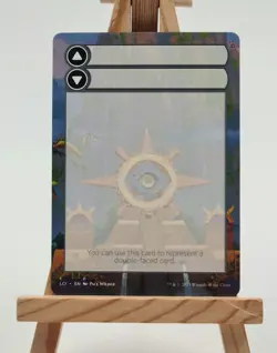 Double-Faced Helper Card Token The Lost Caverns of Ixalan Magic F1 - Image 1