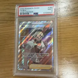 Pokemon Bea 180/185 Vivid Voltage - Full Art Trainer Card Ultra Rare PSA 9 MINT - Image 1