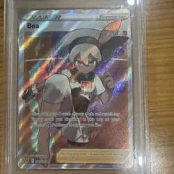 Pokemon Bea 180/185 Vivid Voltage - Full Art Trainer Card Ultra Rare PSA 9 MINT - Image 2