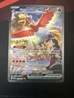 Pokemon Ethans Ho-Oh EX Special Illustration Rare Card 230/182 Destined Rivals - Image 2