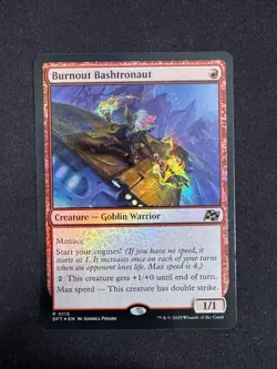 Burnout Bashtronaut (FOIL) - Aetherdrift (Magic the Gathering) - Image 1