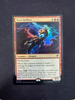Nova Hellkite (FOIL) - Edge of Eternities - Magic - Image 1