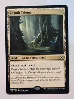 MTG Zagoth Triome Ikoria: Lair of Behemoths 259/274 Regular Rare - Image 2