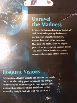 Magic the Gathering MtG Shadows Over Innistrad Horrific Visions Intro Deck - Image 4