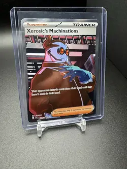 Pokemon Card Xerosics Machinations 089/064 Full Art Shrouded Fable Near Mint - Image 1