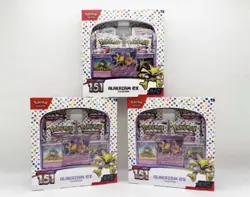 3 Pokemon Scarlet & Violet 151 Alakazam ex Booster Promo Box Sealed - Image 1