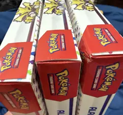 3 Pokemon Scarlet & Violet 151 Alakazam ex Booster Promo Box Sealed - Image 3