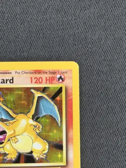 Pokemon TCG Charizard 4/102 Base Set Unlimited Holo Rare Card 1999 WOTC Vintage - Image 4