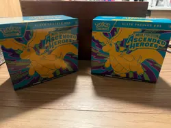 Lot of 2 Pokemon Ascended Heroes ETB Elite Trainer Box NEW **IN HAND** (Read) - Image 1