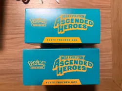 Lot of 2 Pokemon Ascended Heroes ETB Elite Trainer Box NEW **IN HAND** (Read) - Image 2