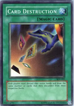 Yu-Gi-Oh! TCG Starter Deck - Card Destruction SDY-042 - Super Rare (LP) - Image 1