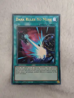 RA01-EN060 Dark Ruler No More Ultra Rare 1st Edition YuGiOh Card - Image 1