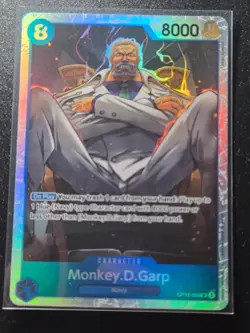 ONE PIECE Monkey D Garp OP12-056 SUPER RARE ENG LEGACY OF THE MASTER MINT - Image 1