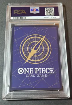 2024 ONE PIECE PROMOS 2ND ANNIV TOURNAMENT-PARTICIPATION MONKEY D. LUFFY PSA 9 - Image 2