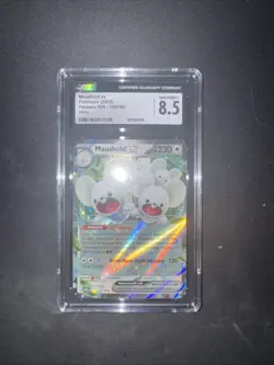 Maushold EX Holo SV04 155/182 Paradox Rift Pokemon Card English - Image 1