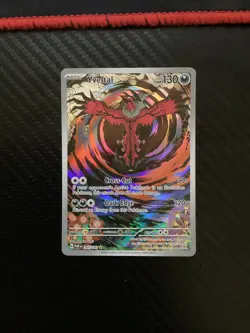 Yveltal 205/182 Paradox Rift Illustration Rare Pokemon TCG Card NM - Image 1