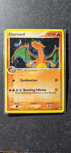 Pokemon Card Charizard 6/108 Ex Power Keepers 2007 Holo Rare Near Mint - Image 1