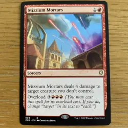 MTG Mizzium Mortars [Baldur's Gate] Near Mint Magic The Gathering Rare Card - Image 1
