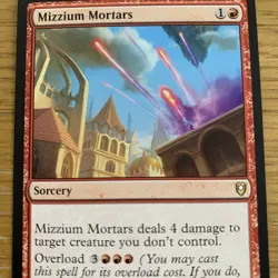MTG Mizzium Mortars [Baldur's Gate] Near Mint Magic The Gathering Rare Card - Image 2