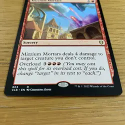 MTG Mizzium Mortars [Baldur's Gate] Near Mint Magic The Gathering Rare Card - Image 3