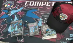 Pokemon EUIC 2026 Competitor Kit With Playmat Charizard (without Promo Card) - Image 1