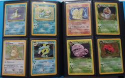 Pokemon WOTC Vintage Collection Holo Rare Cards Base Sets Binder Folder HP-NM - Image 2