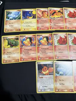 Pokemon EX Unseen Forces - 17 Cards (Typhlosion, Cyndaquil, Eevee) (NM-LP) Lot#3 - Image 2