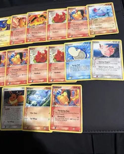 Pokemon EX Unseen Forces - 17 Cards (Typhlosion, Cyndaquil, Eevee) (NM-LP) Lot#3 - Image 3