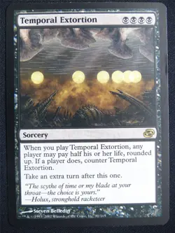 Temporal Extortion - PLC - Mtg Card #21S - Image 1